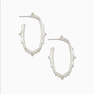 Kendra Scott Baroque Ella Hoop Earrings